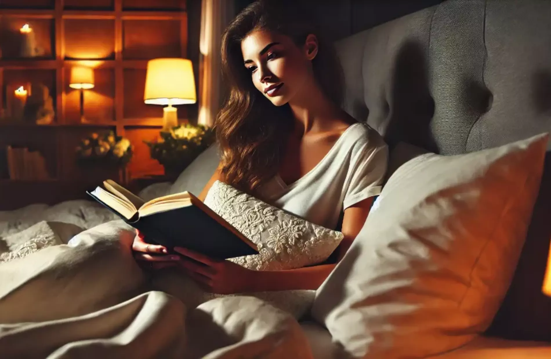 Schlaftipps, Abendrituale, lesen, Kopf abschalten, ruhige Umgebung